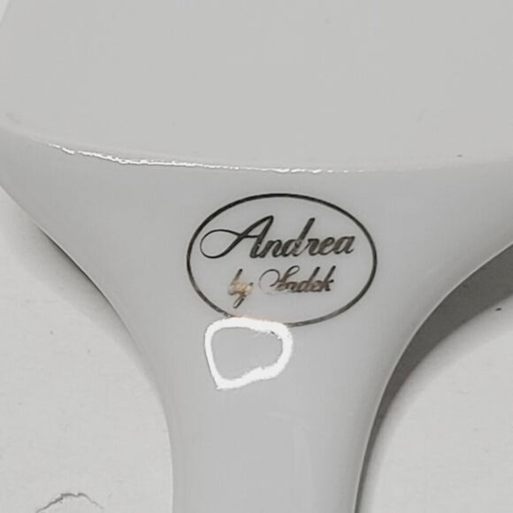 Vintage Andrea by Sadek Porcelain Cake Serving Spatula Painted Flowers - Picture 6 of 8